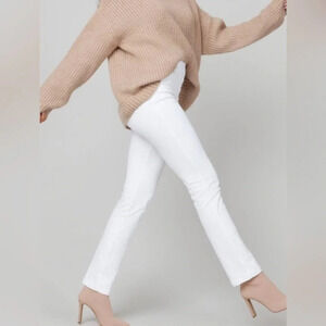 VINCE Solid Very White Skinny Soft Stretch Denim Jeans 25 NWT